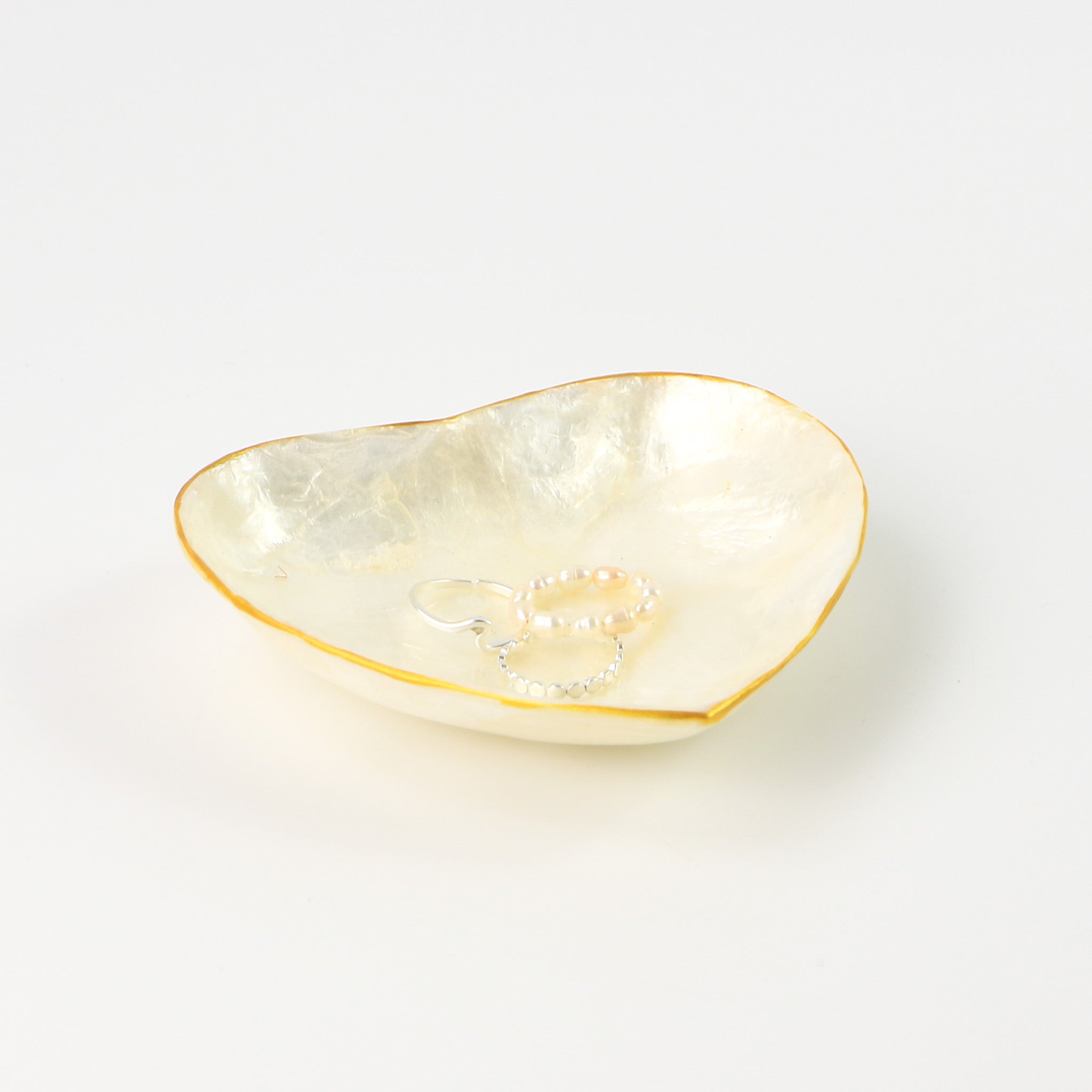 Heart-Shaped Shell Trinket Dish - Limited Edition!