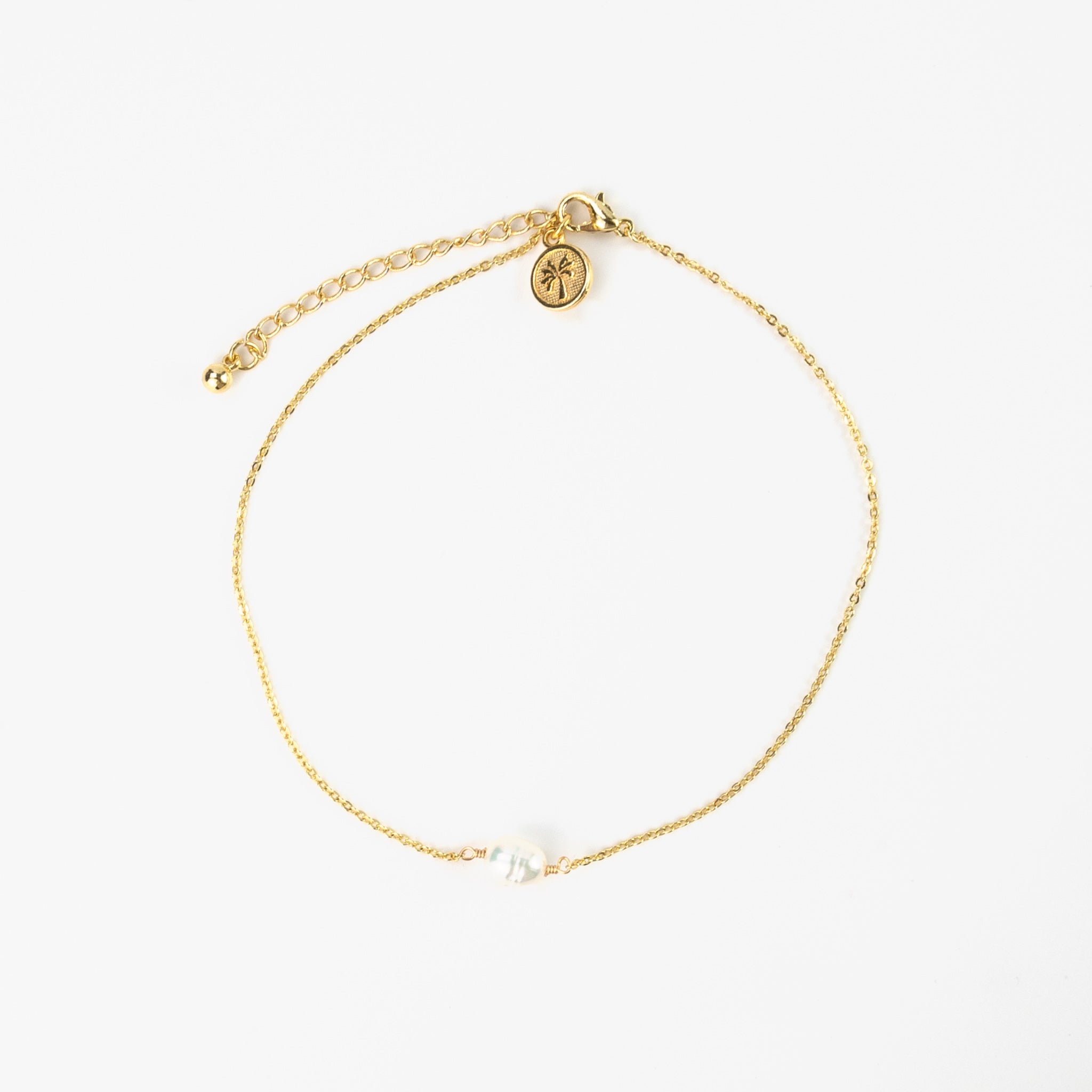 Ana Freshwater Pearl Anklet