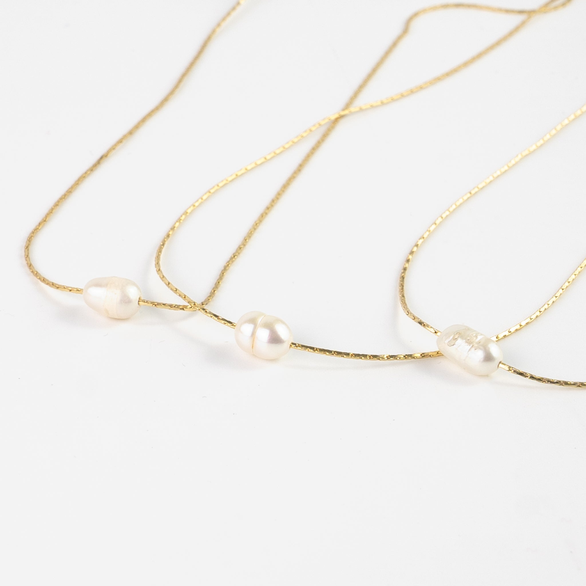 *Imperfect* Ana Freshwater Pearl Necklace - Pineapple Island