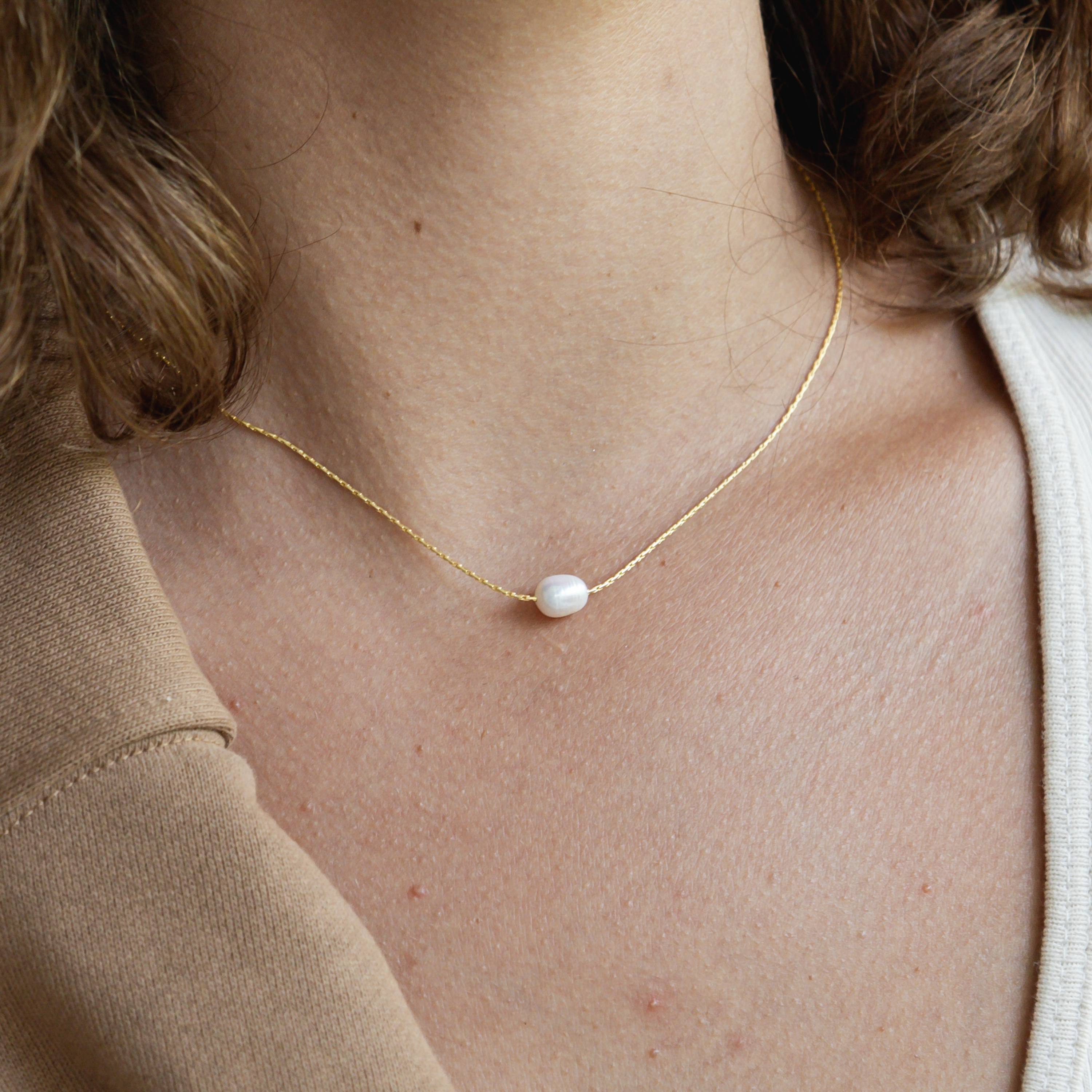 *Imperfect* Ana Freshwater Pearl Necklace - Pineapple Island