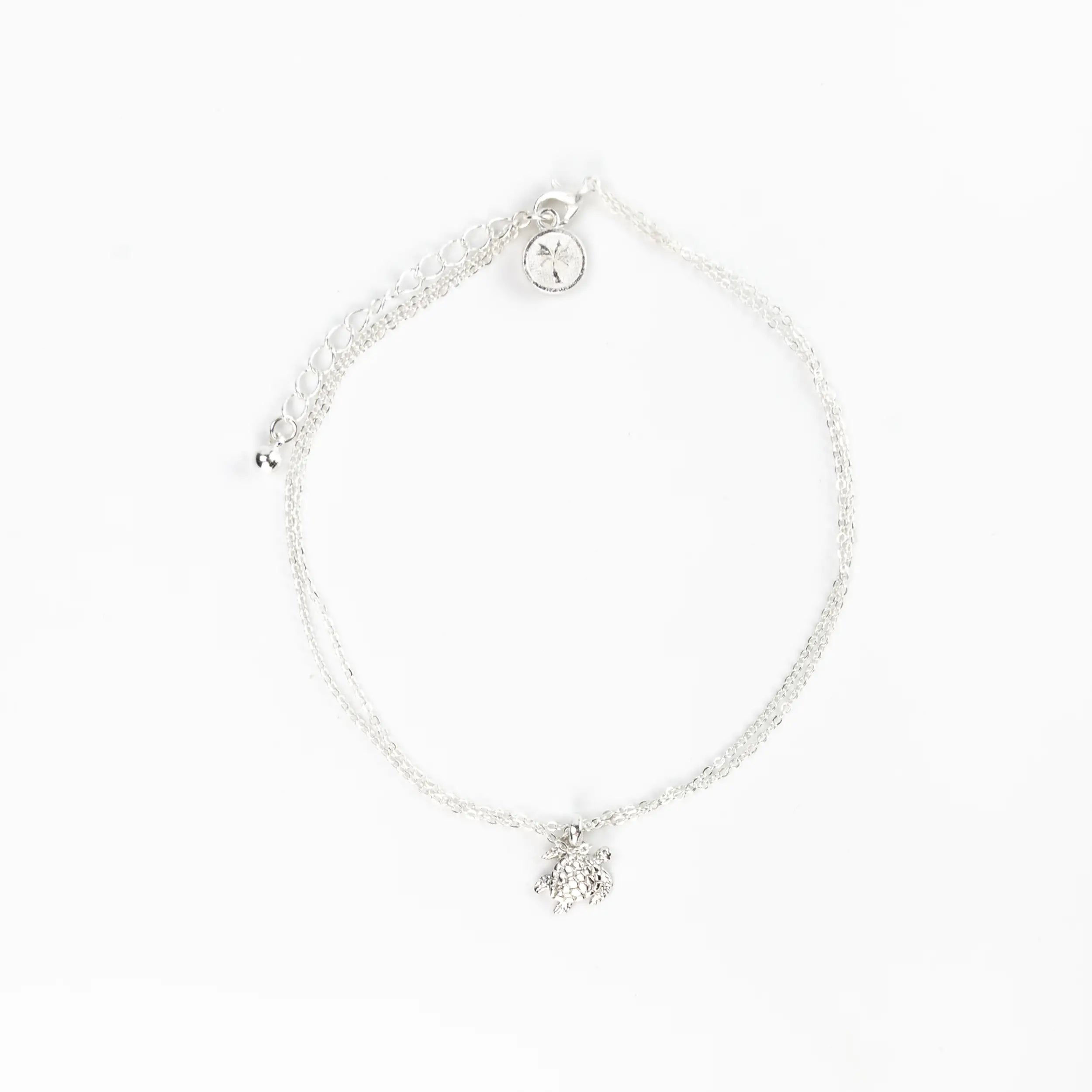 Asri Dual Sea Turtle Anklet - Pineapple Island