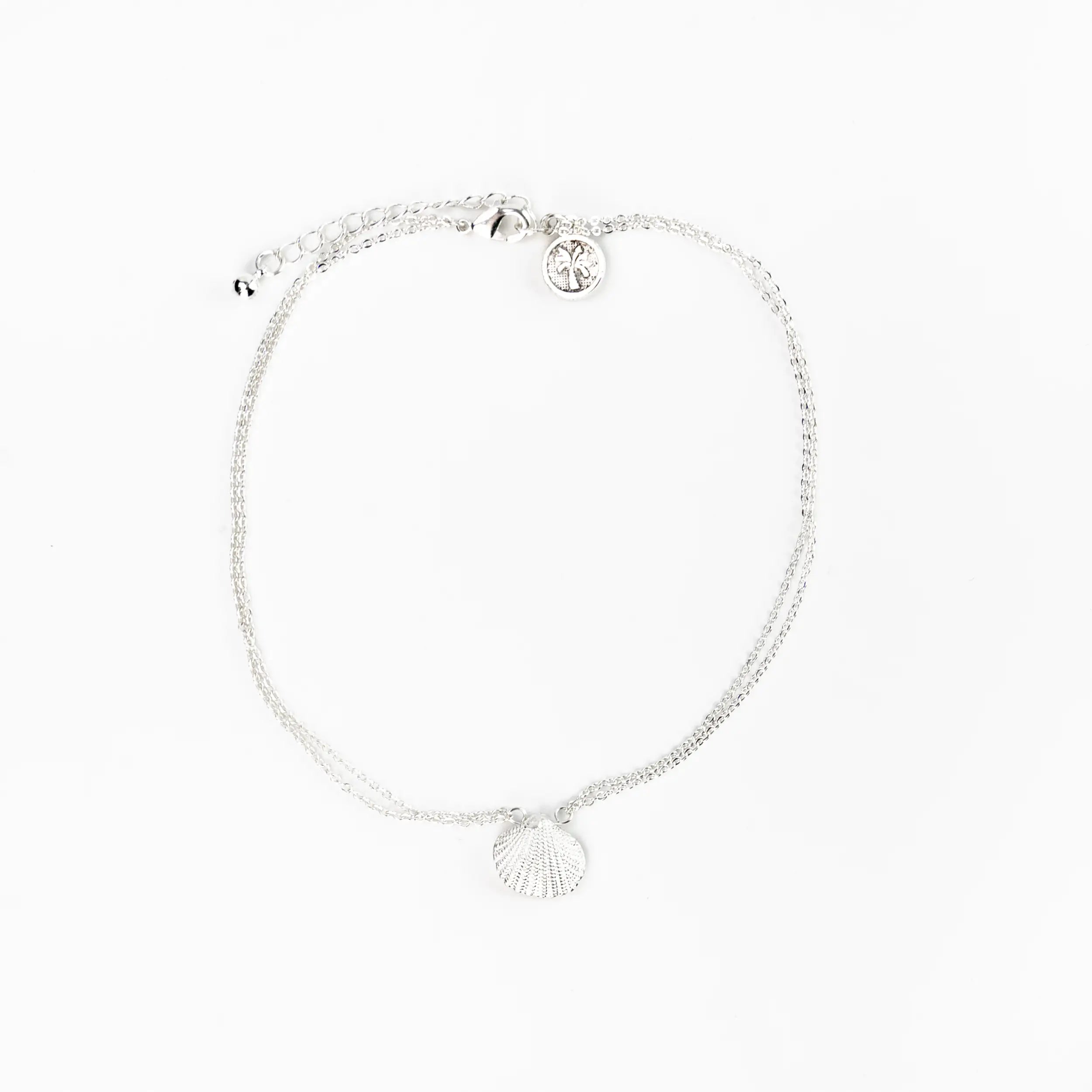 Asri Dual Seashell Anklet - Pineapple Island