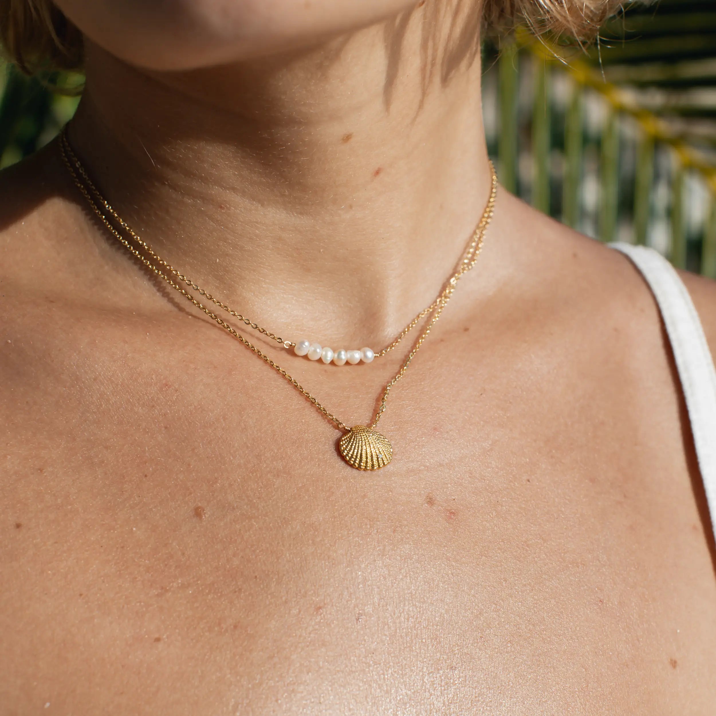 Asri Seashell Necklace - Pineapple Island