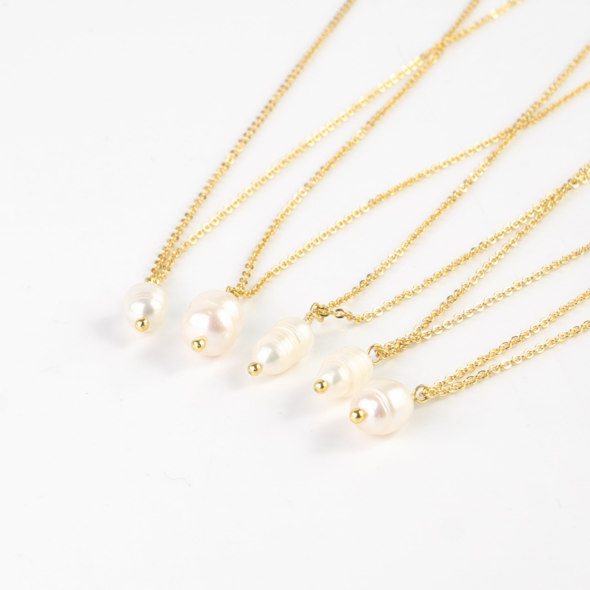 *Imperfect* Asri Pearl Drop Necklace - Pineapple Island