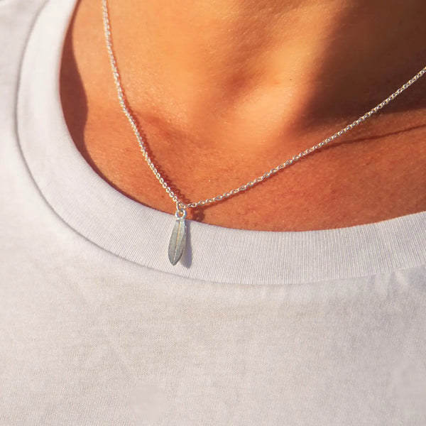 The Wave Project Surfboard Necklace - Pineapple Island