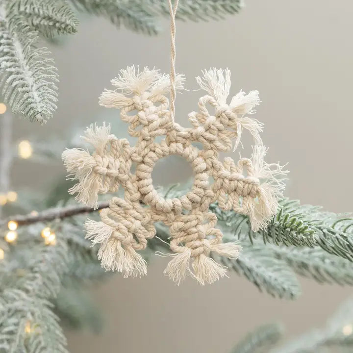 Macrame Hanging Christmas Decoration