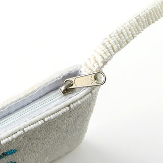 Palm Tree Beaded Pouch - Pineapple Island