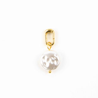 Flat Pearl Jewellery Charm - Pineapple Island