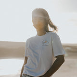Waves for Days Organic T-Shirt - Pineapple Island