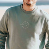 As Free As The Ocean Organic Sweatshirt - Pineapple Island