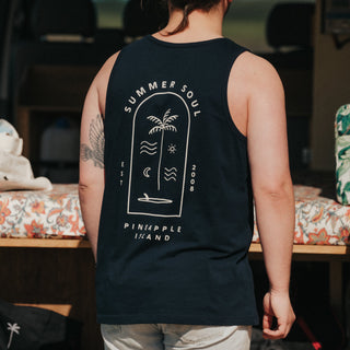Summer Soul Tank Top - Pineapple Island