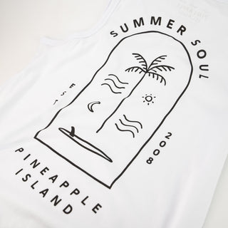 Summer Soul Tank Top - Pineapple Island