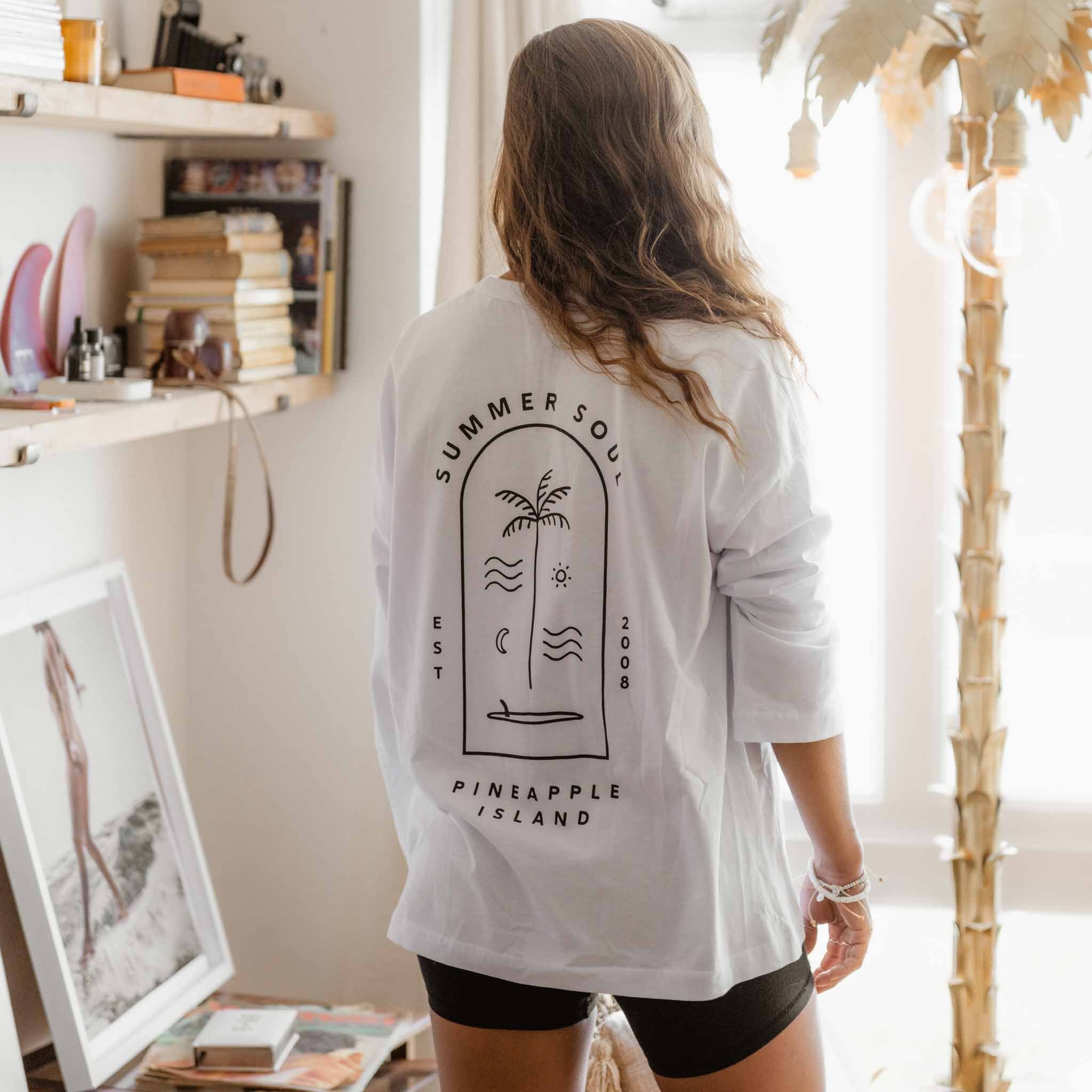 Summer Soul Long Sleeve T-Shirt - Pineapple Island