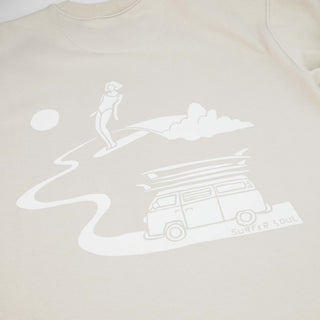 Travel Free Organic Sweatshirt - Pineapple Island