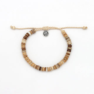 Nusa Lembongan Wood Bead Anklet - Pineapple Island
