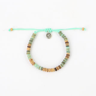 Laut Coconut Wood Beaded Anklet - Pineapple Island