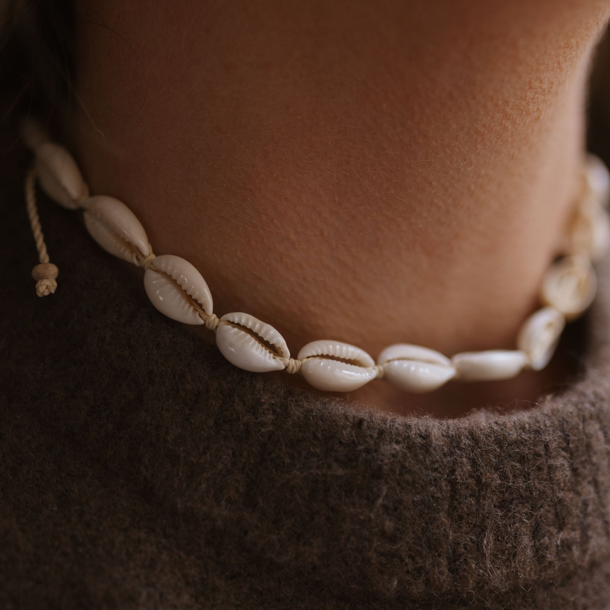 Livadi Cowrie Shell Choker Necklace - Pineapple Island