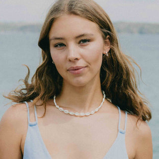 Livadi Cowrie Shell Choker Necklace - Pineapple Island