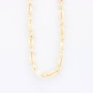 Opal, Starfish & Cowrie Shell Necklace Set - Pineapple Island