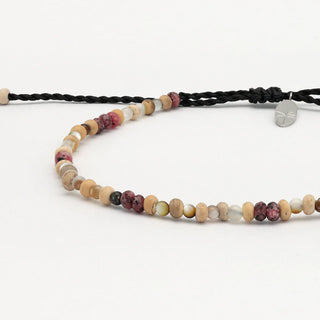 Lake Waiau Natural Stone & Wood Bracelet - Pineapple Island