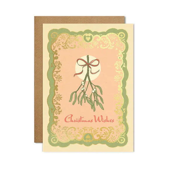 Cai & Jo Christmas Wishes Greetings Card - Pineapple Island