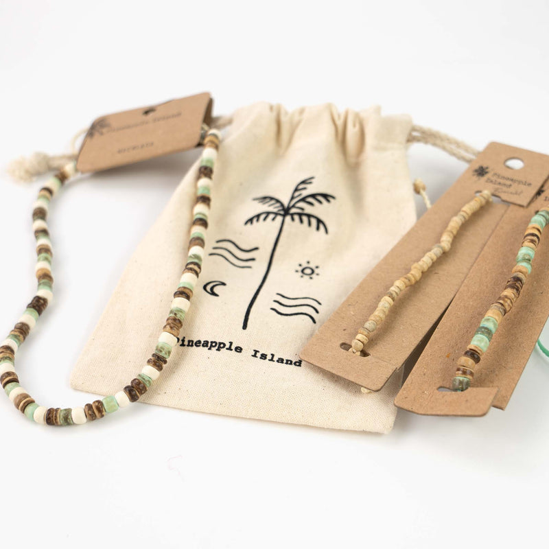 Coconut Beach Jewellery Set - Pineapple Island