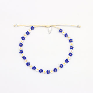 Kelopak Daisy Chain Beaded Anklet - Pineapple Island