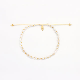 Kelopak Daisy Chain Beaded Anklet - Pineapple Island