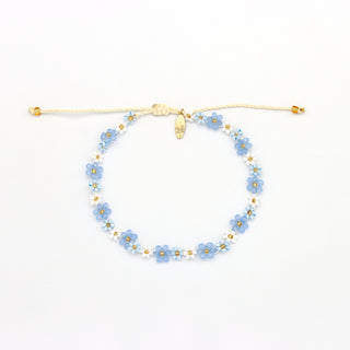 Mohala Flower Beaded Anklet - Pineapple Island