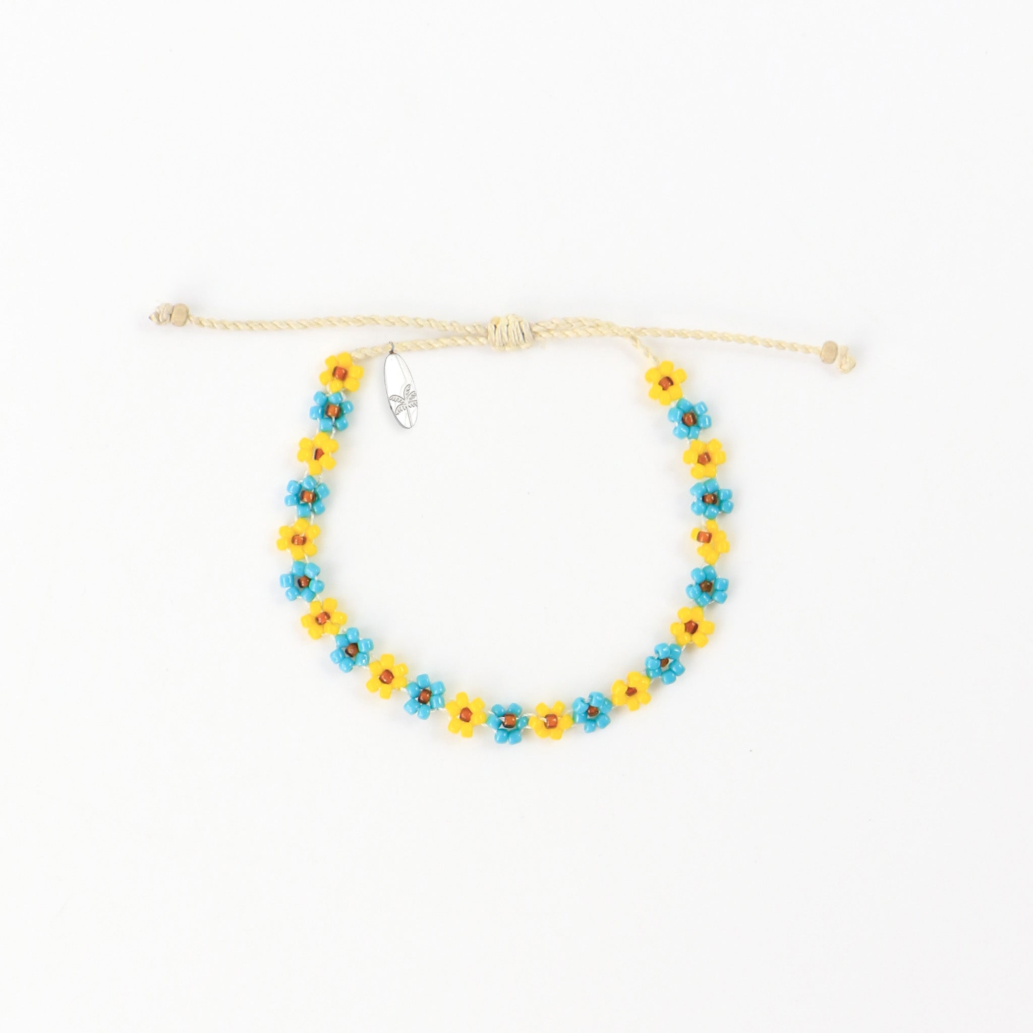 Kelopak Daisy Chain Beaded Bracelet - Pineapple Island