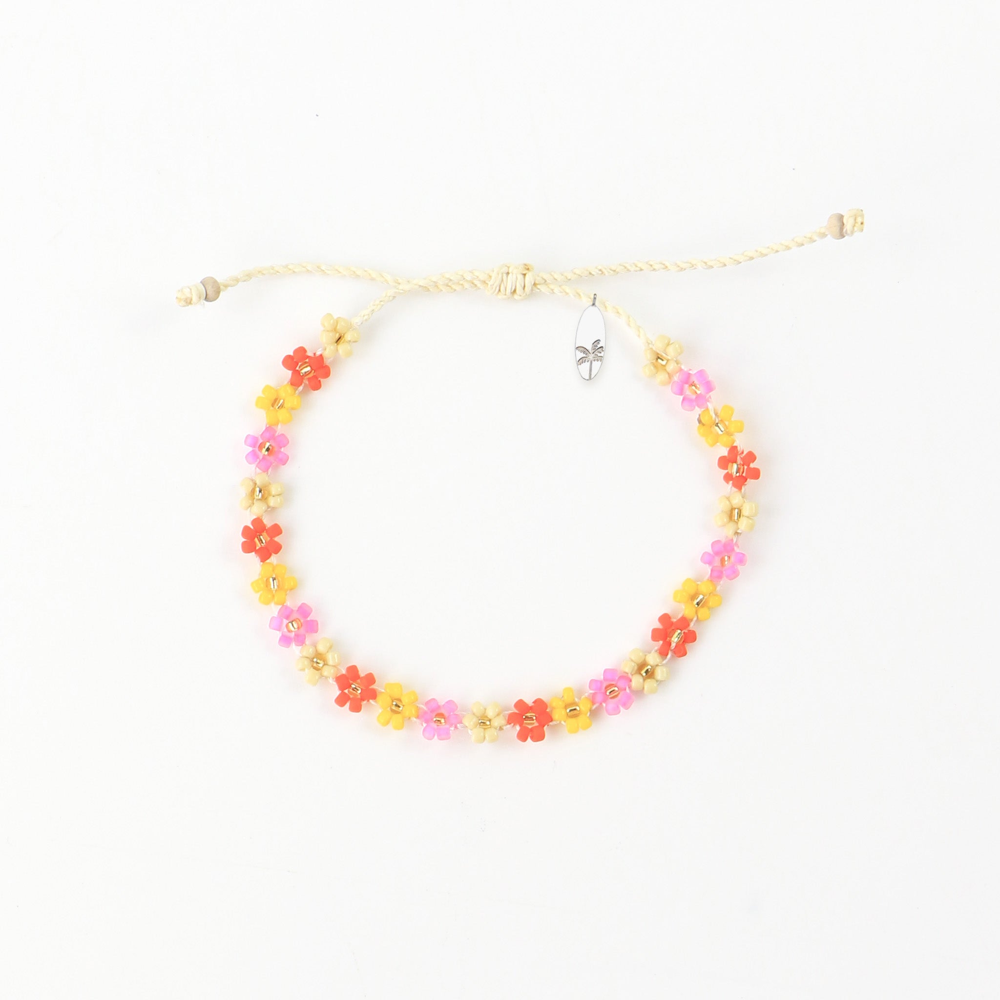 Kelopak Daisy Chain Beaded Bracelet - Pineapple Island