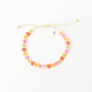 Kelopak Daisy Chain Beaded Bracelet - Pineapple Island