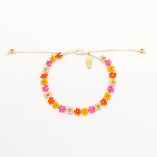 Kelopak Daisy Chain Beaded Bracelet - Pineapple Island