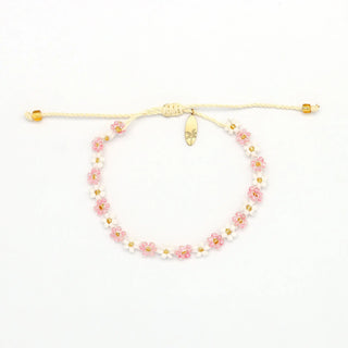 Kelopak Daisy Chain Beaded Bracelet - Pineapple Island