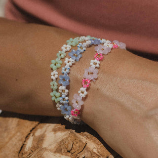 Mohala Flower Beaded Bracelet - Pineapple Island