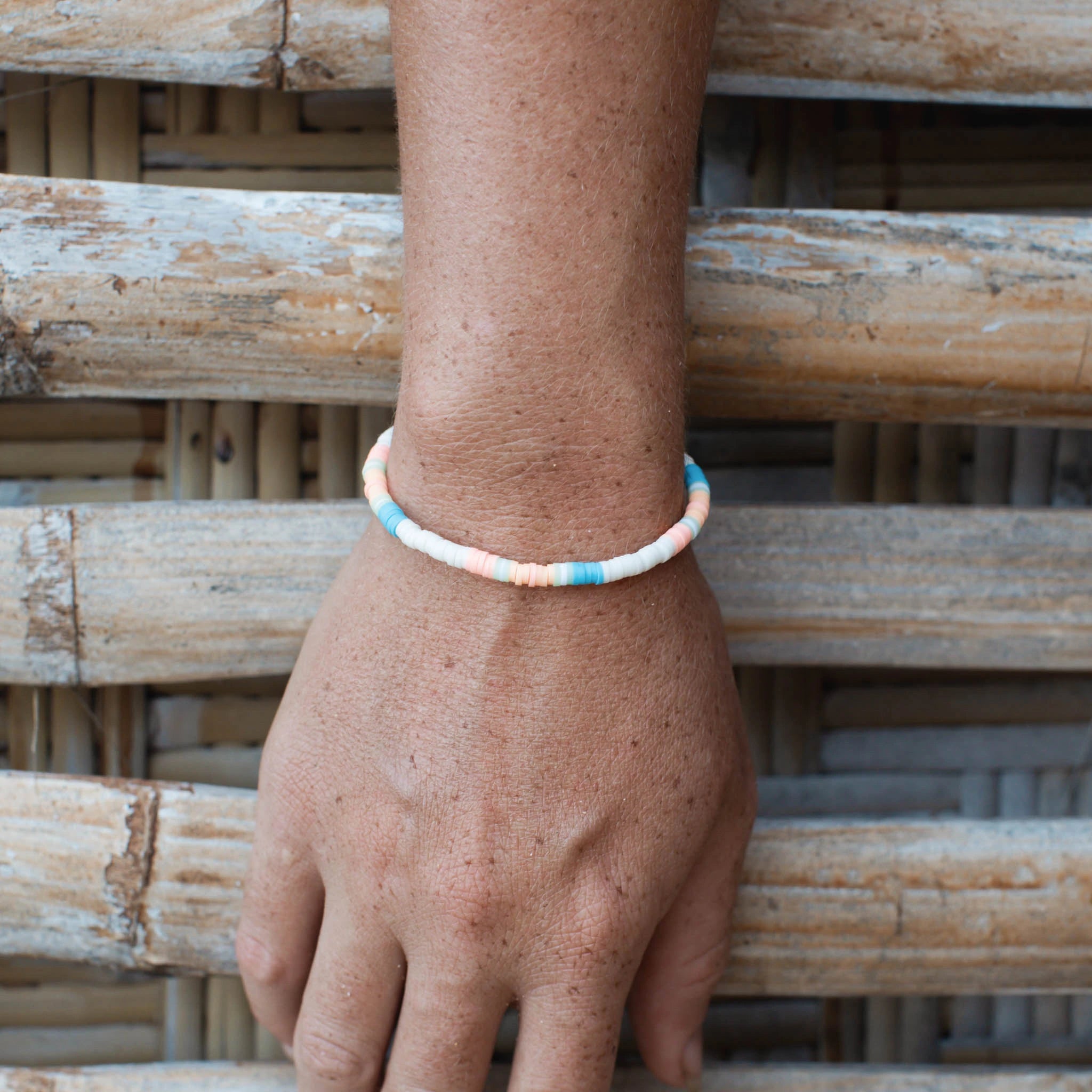 Wategos Clay Beaded Bracelet - Pineapple Island