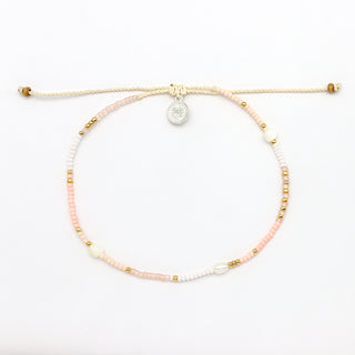Giada Cinta Pearl Beaded Surf Anklet - Pineapple Island