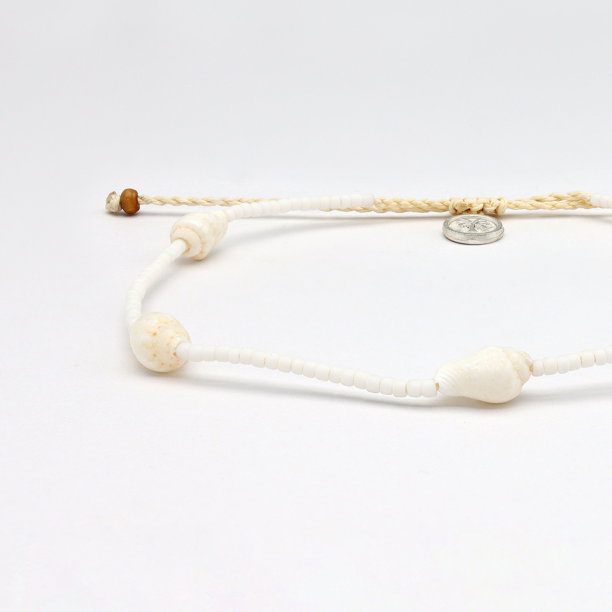 Giada Rahayu Shell Beaded Surf Anklet