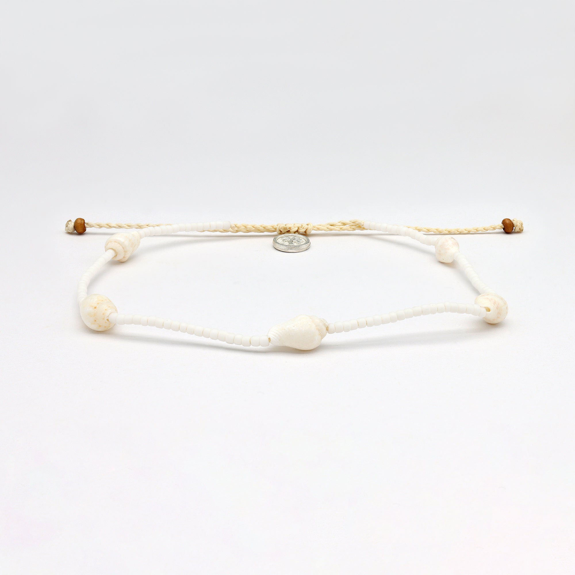 Giada Rahayu Shell Beaded Surf Anklet