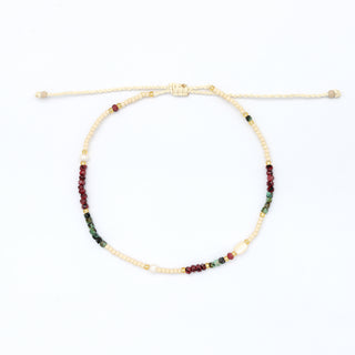 Giada Lestari Beaded Anklet - Pineapple Island