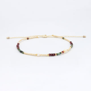 Giada Lestari Beaded Anklet - Pineapple Island