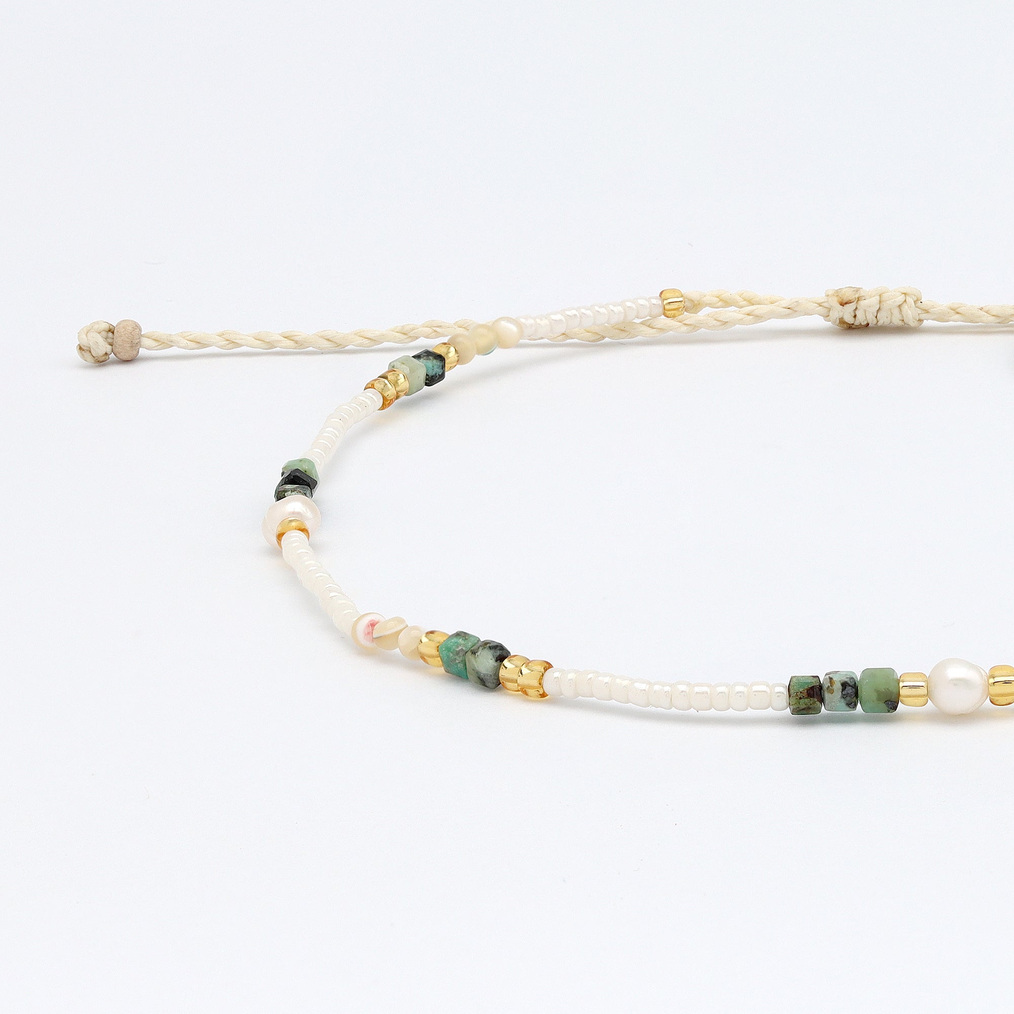 Giada Pelita Beaded Anklet