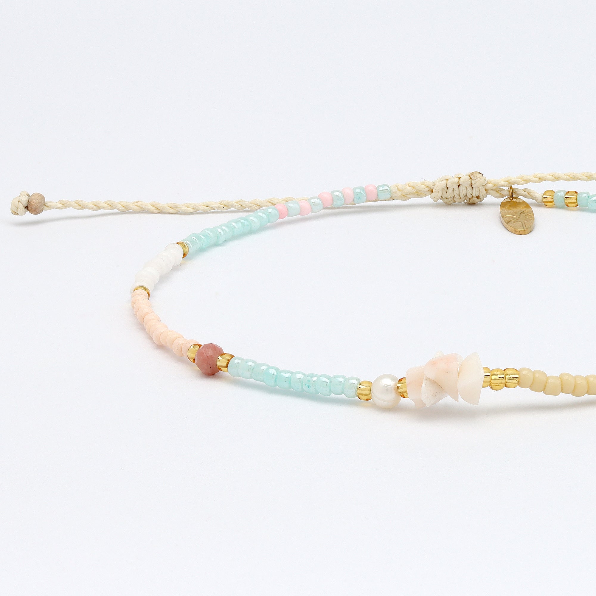 Giada Sejiwa Beaded Anklet - Pineapple Island