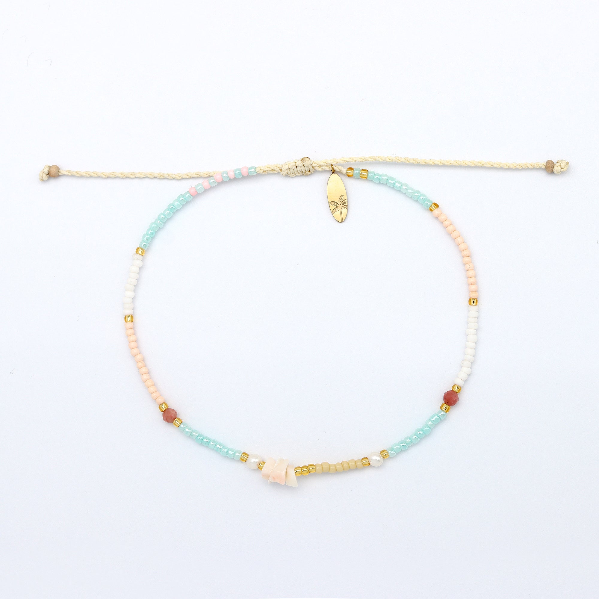 Giada Sejiwa Beaded Anklet - Pineapple Island