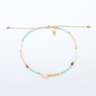 Giada Sejiwa Beaded Anklet - Pineapple Island
