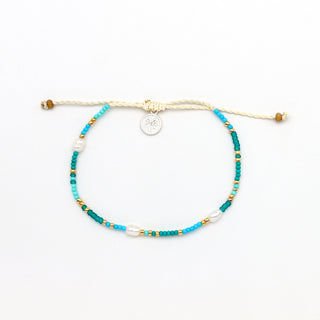 Giada Cinta Pearl Beaded Surf Bracelet - Pineapple Island