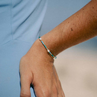 Giada Cinta Pearl Beaded Surf Bracelet - Pineapple Island