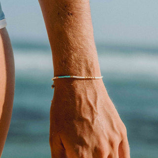 Giada Gembira Beaded Bracelet - Pineapple Island