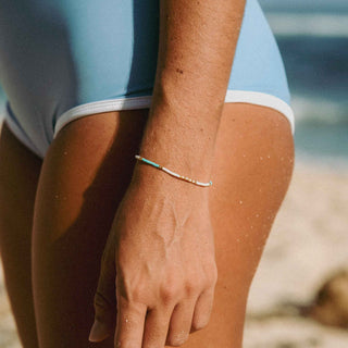 Giada Gembira Beaded Bracelet - Pineapple Island