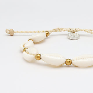 Giada Gerupuk Shell Surf Bracelet - Pineapple Island